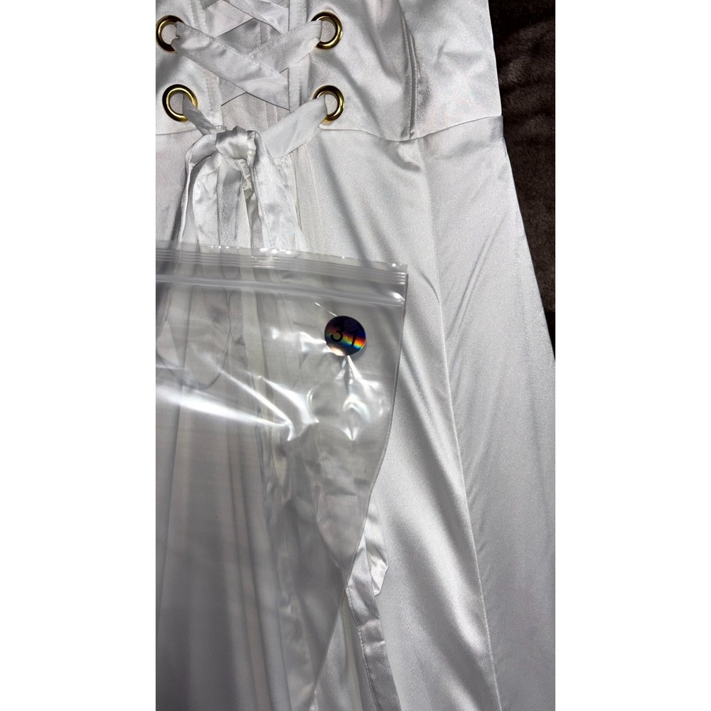 Show Me Your Mumu Clarissa Corset Dress Women Medium White Self Lined Luxe Satin - Picture 15 of 15